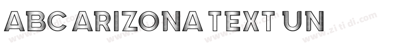 ABC Arizona Text Un字体转换
